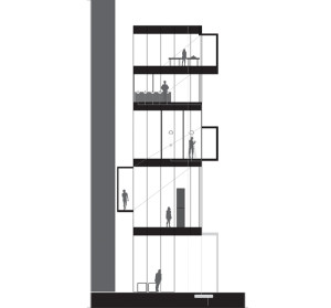 Section including public and spa programs