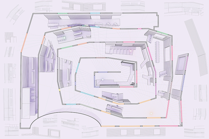 Analytique of Sou Fujimoto's Musashino Art University Library