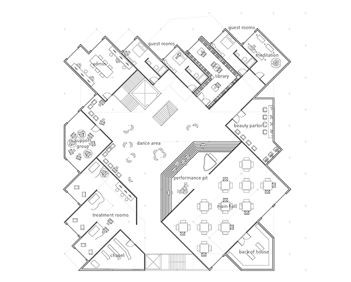 Second floor plan