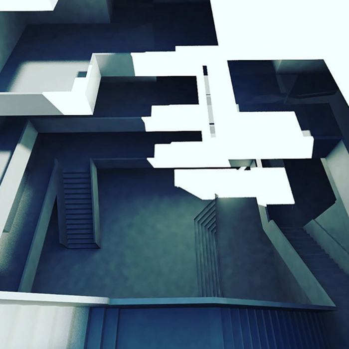 Rendering of central atrium